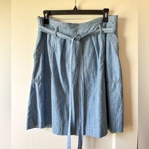 Chambray Skirt